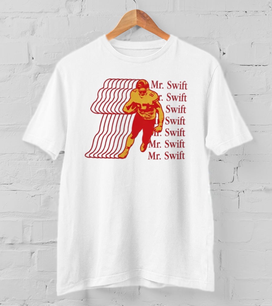 Mr. Swift 87 KC Chiefs Football 2026 T-Shirt