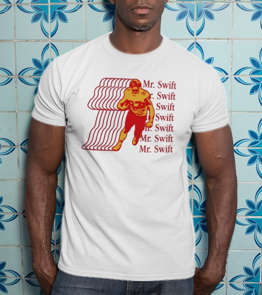 Mr. Swift 87 KC Chiefs Football 2026 T-Shirt