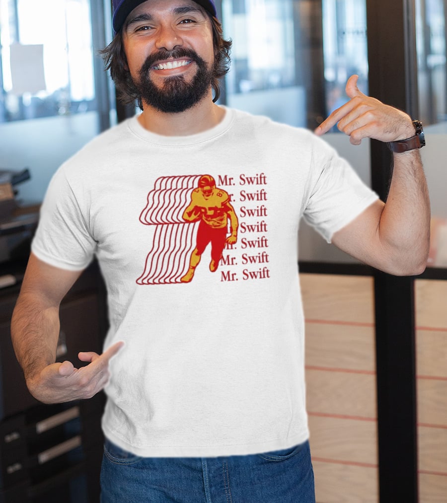Mr. Swift 87 KC Chiefs Football 2026 T-Shirt