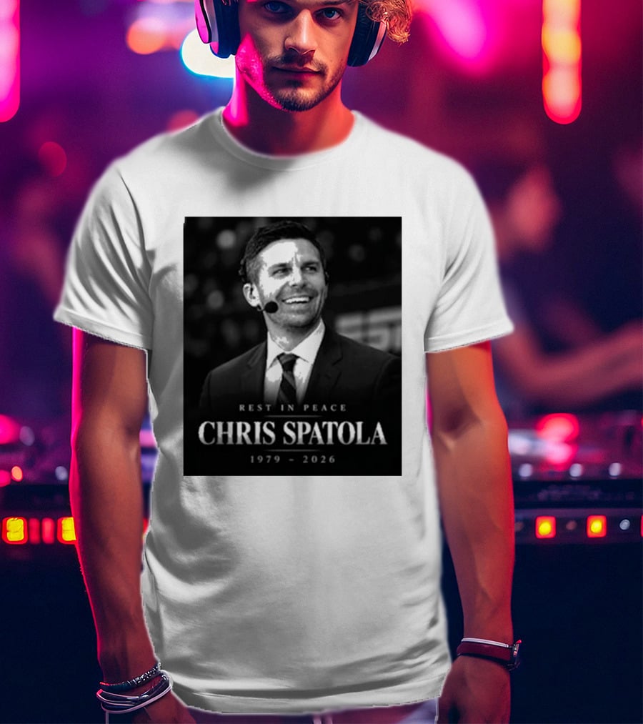 Rest In Peace Chris Spatola 1979 2026 ESPN T-Shirt