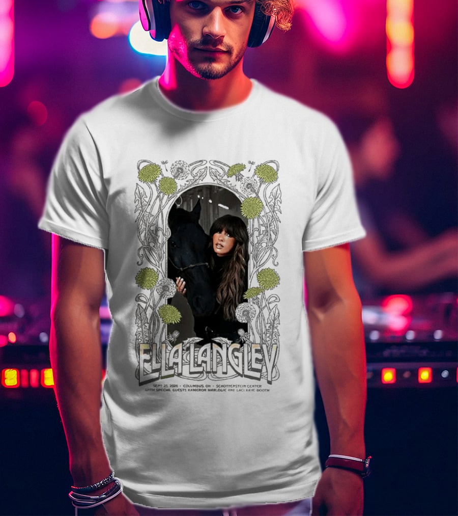 Ella Langley Columbus OH Special Guests Schottenstein Center September 25 2026 T-Shirt