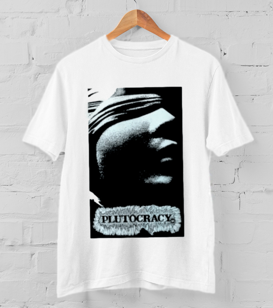 Plutocracy Anarchist Anti Capitalist Political Protest Blindfolded Justice T-Shirt