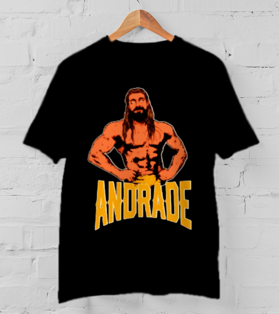 Andrade AEW Wrestling Lucha Libre Iconic Pose T-Shirt