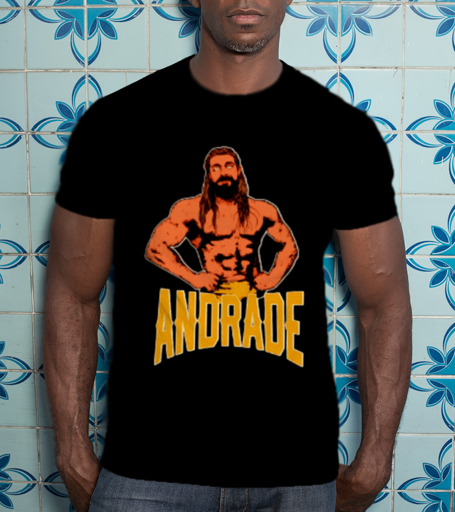 Andrade AEW Wrestling Lucha Libre Iconic Pose T-Shirt