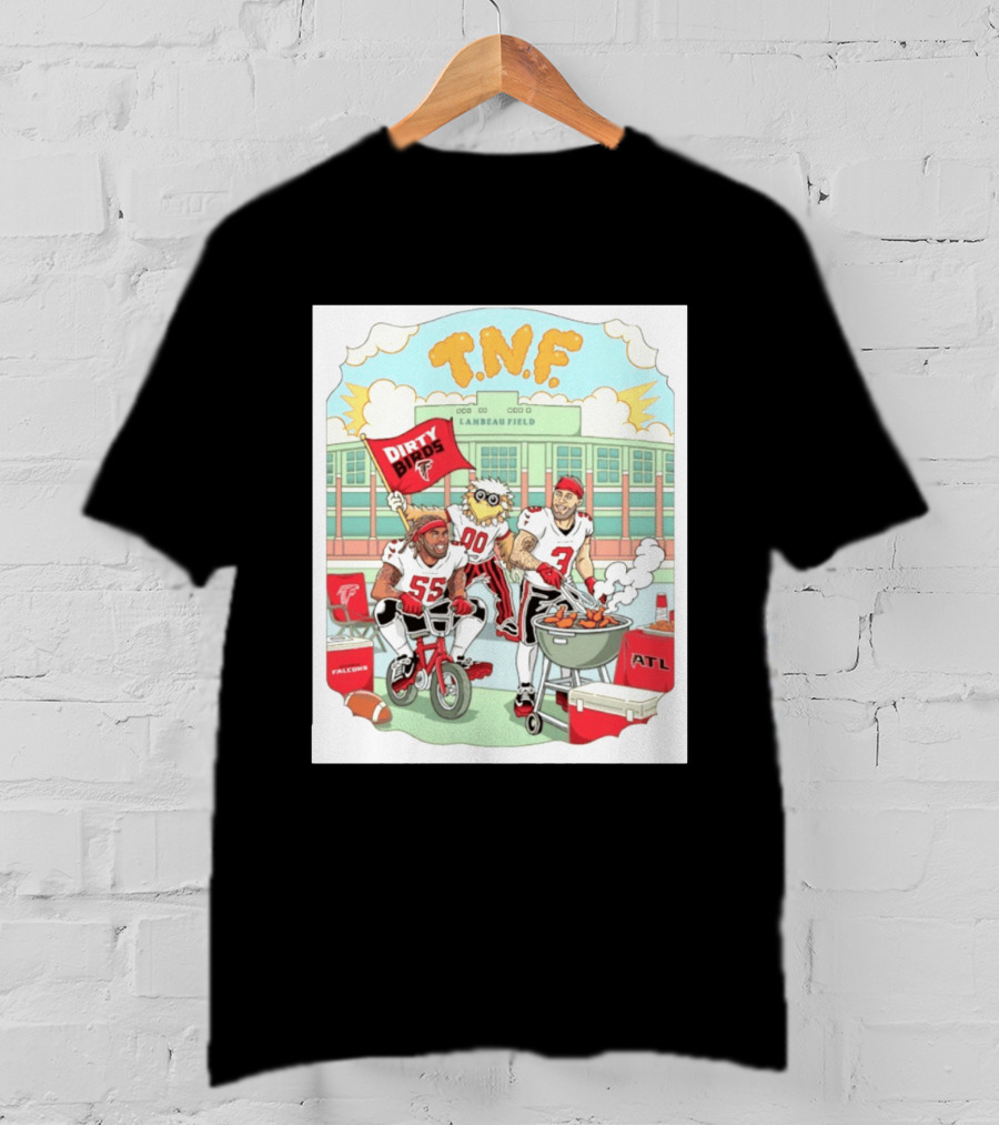 Atlanta Falcons Dirty Birds TNF Lambeau Field Tailgate Cooking T-Shirt
