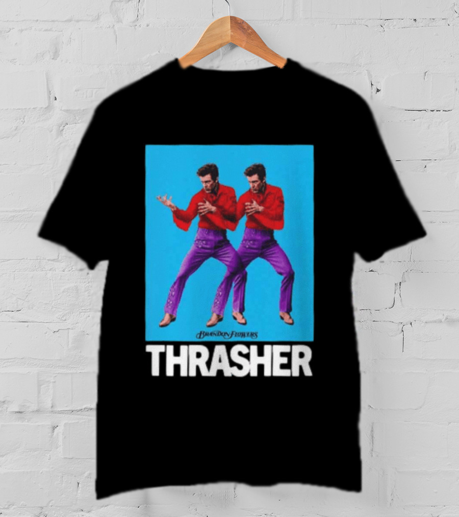 Brandon Flowers 2026 Thrasher Tour Double Vision T-Shirt