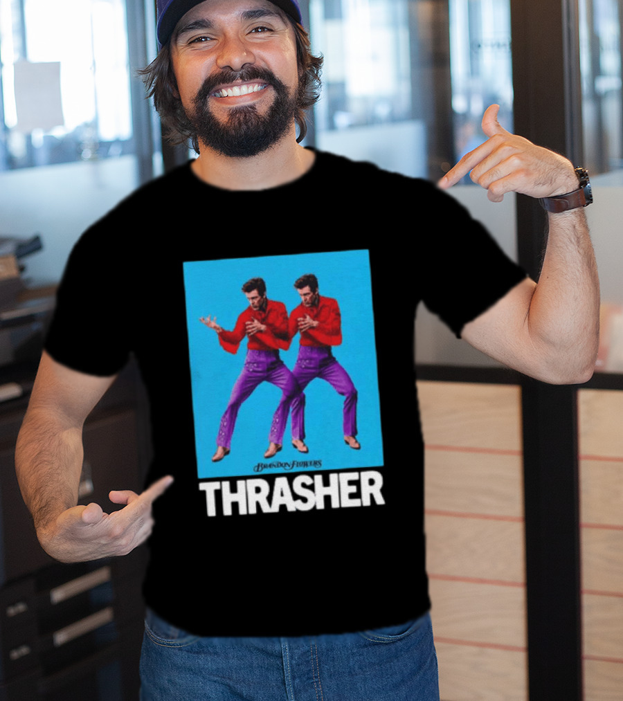Brandon Flowers 2026 Thrasher Tour Double Vision T-Shirt