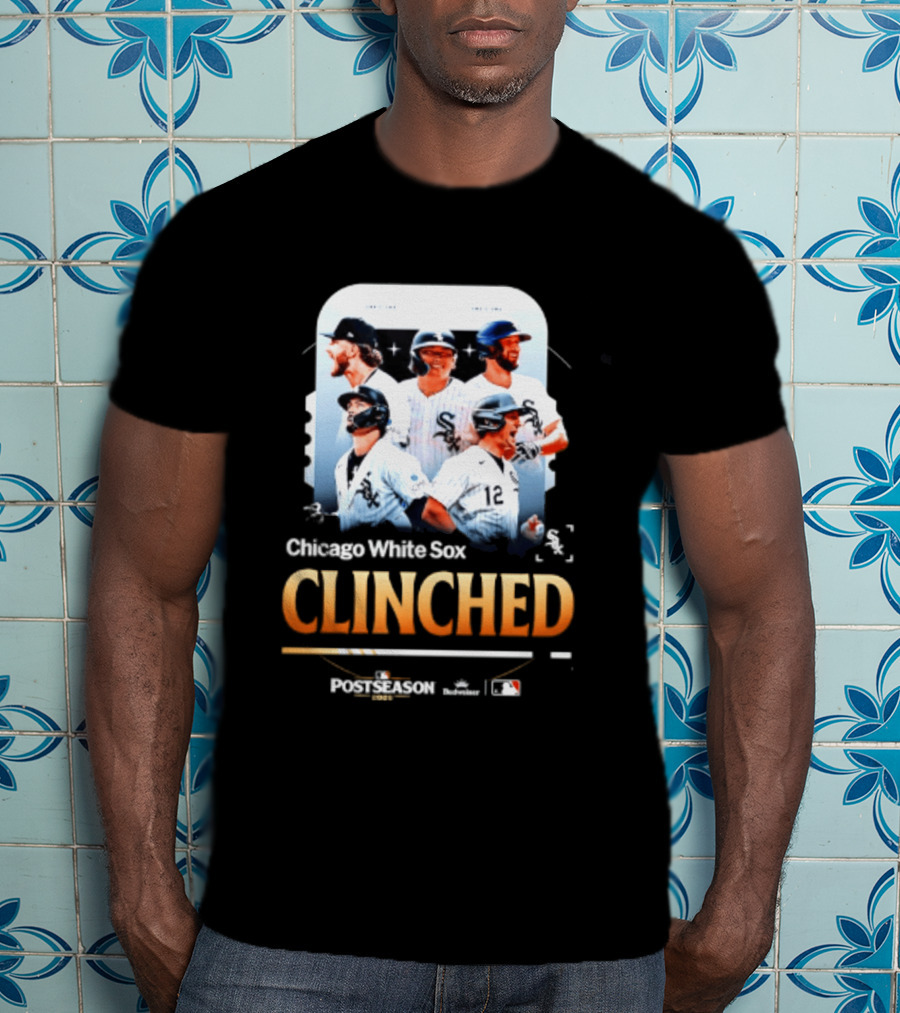 Chicago White Sox Clinched 2026 MLB Postseason Players Celebration T-Shirt