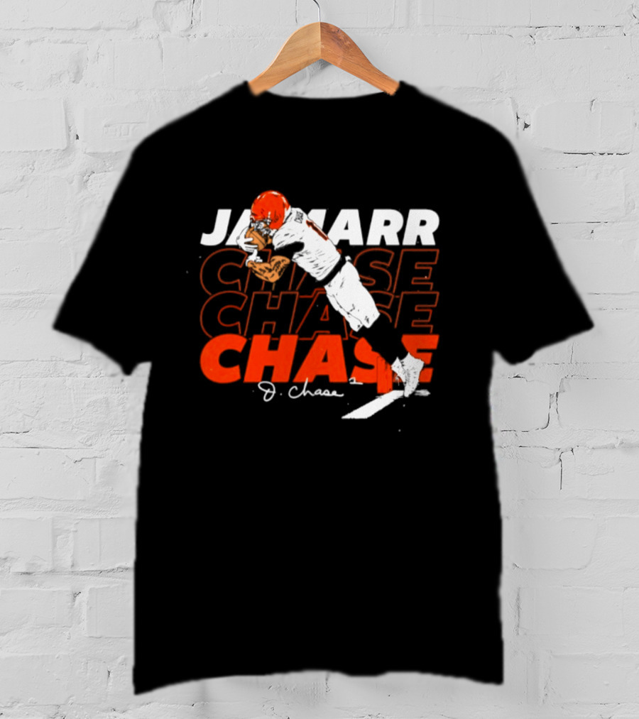Ja'Marr Chase Cincinnati Bengals Football Player Chase J. Chase T-Shirt