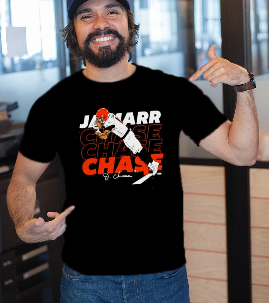 Ja'Marr Chase Cincinnati Bengals Football Player Chase J. Chase T-Shirt