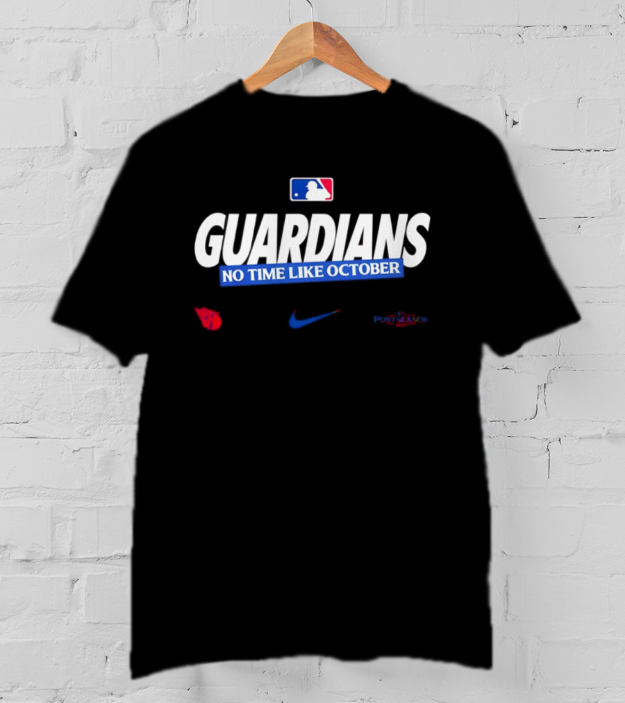 Guardians No Time Like October 2026 MLB Postseason Nike T-Shirt