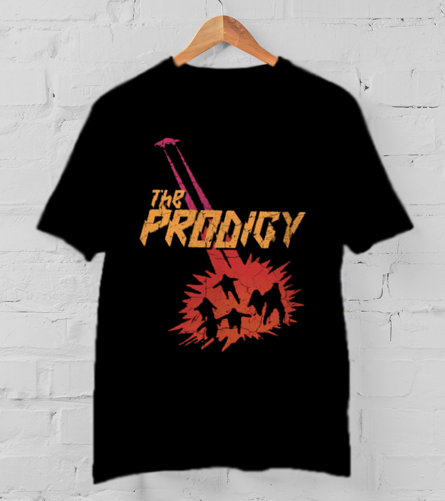 The Prodigy 2026 Tour Invaders UFO Explosion T-Shirt