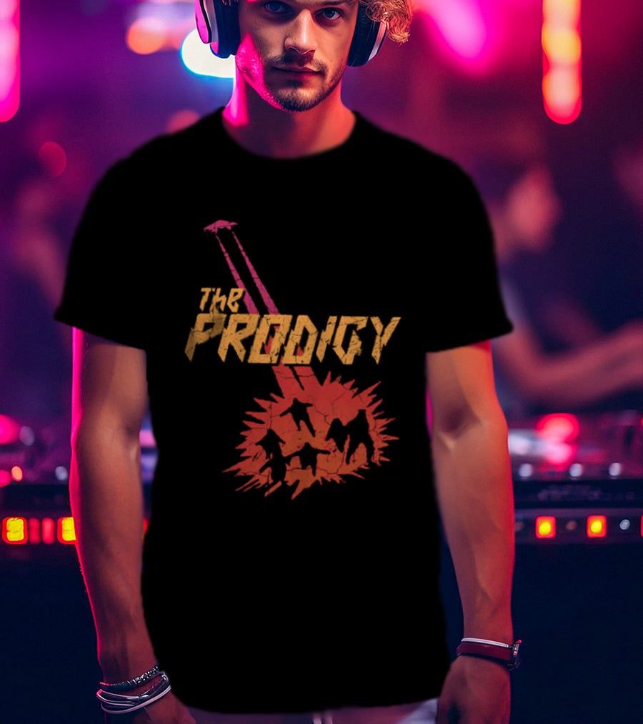 The Prodigy 2026 Tour Invaders UFO Explosion T-Shirt
