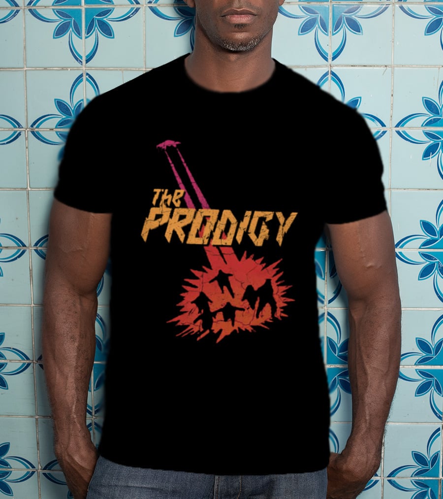 The Prodigy 2026 Tour Invaders UFO Explosion T-Shirt