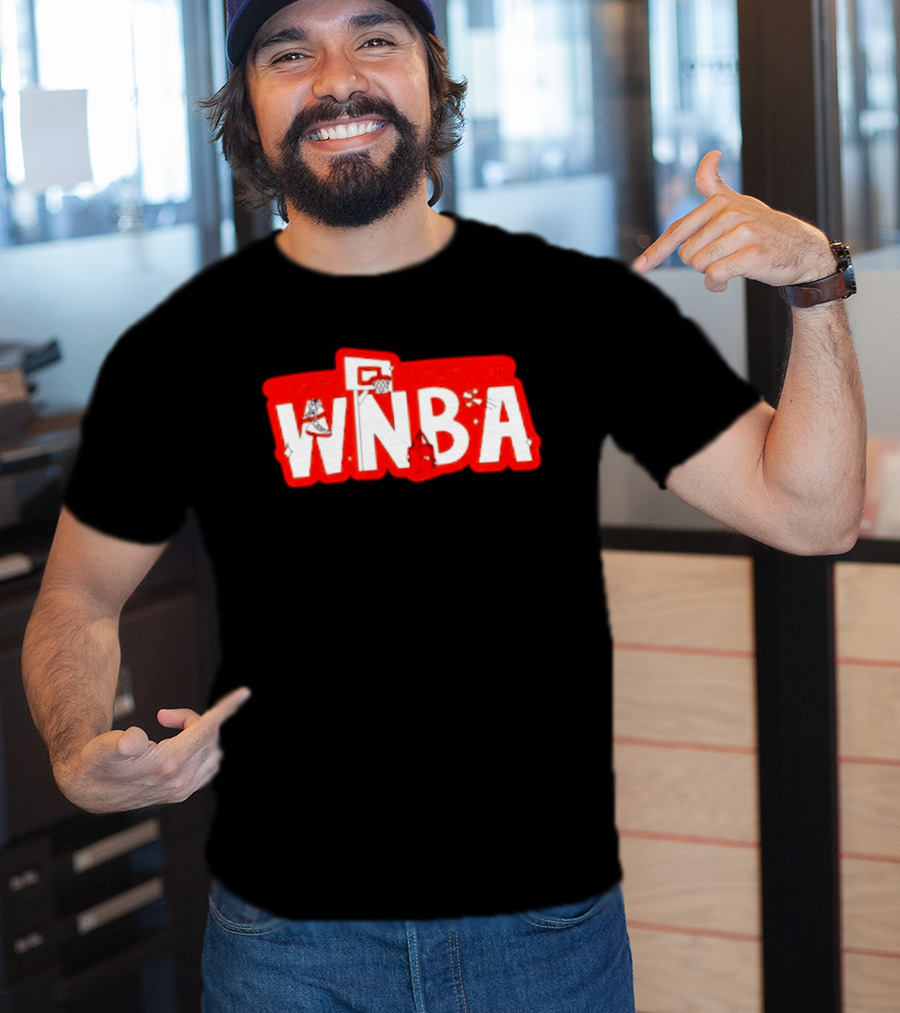 Thirty Years Of WNBA Basketball Hoops And Sneakers Celebration T-Shirt