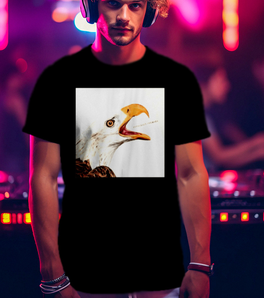 Democracy Forward Bald Eagle Patriotic T-Shirt