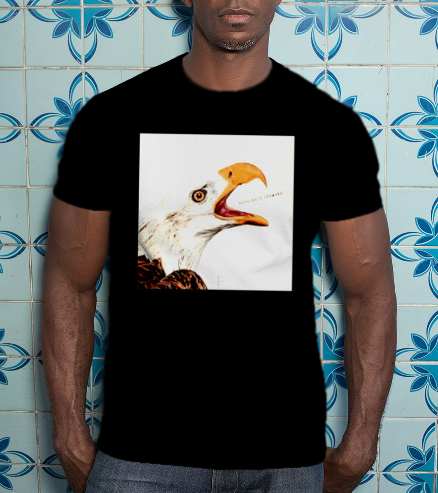 Democracy Forward Bald Eagle Patriotic T-Shirt