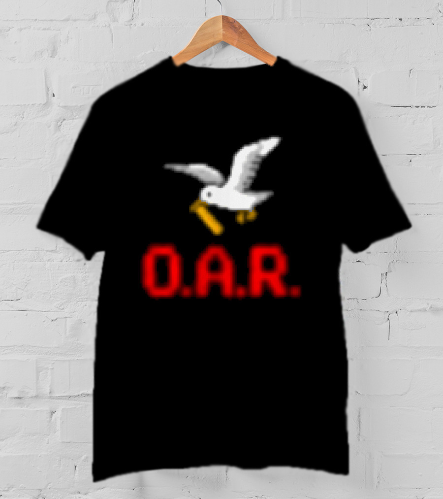 O.A.R. Vintage Seagull With Red T-Shirt