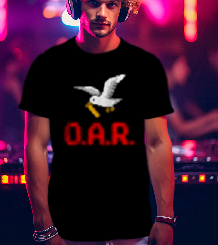 O.A.R. Vintage Seagull With Red T-Shirt