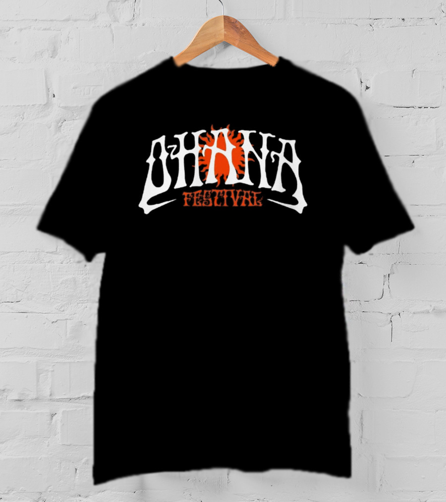 Ohana Festival 2026 10 Years In Dana Point CA At Doheny State Beach Sept 25 27 Acid Wave Trucker Hat T-Shirt