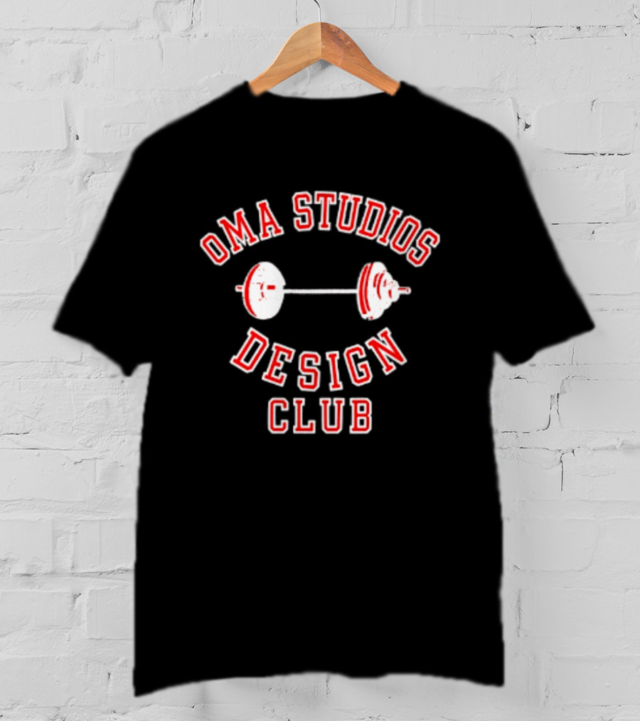 Oma Studios Barbell Club T-Shirt