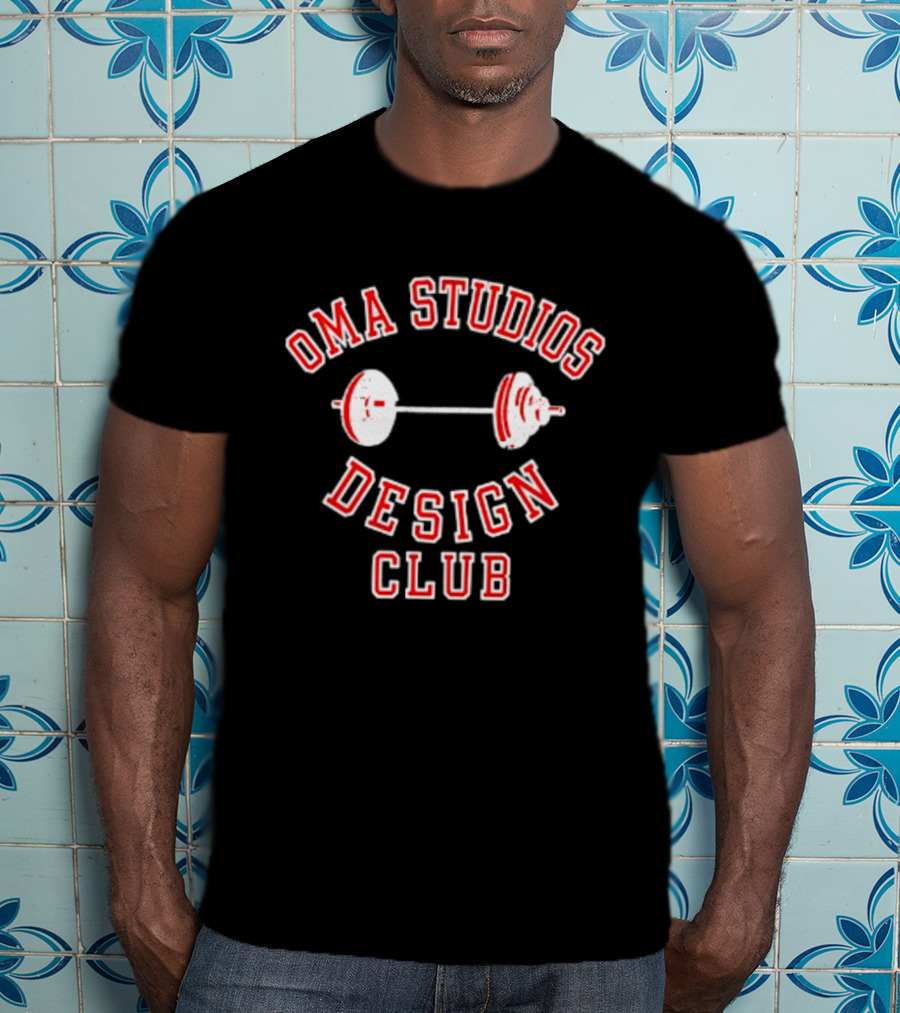 Oma Studios Barbell Club T-Shirt