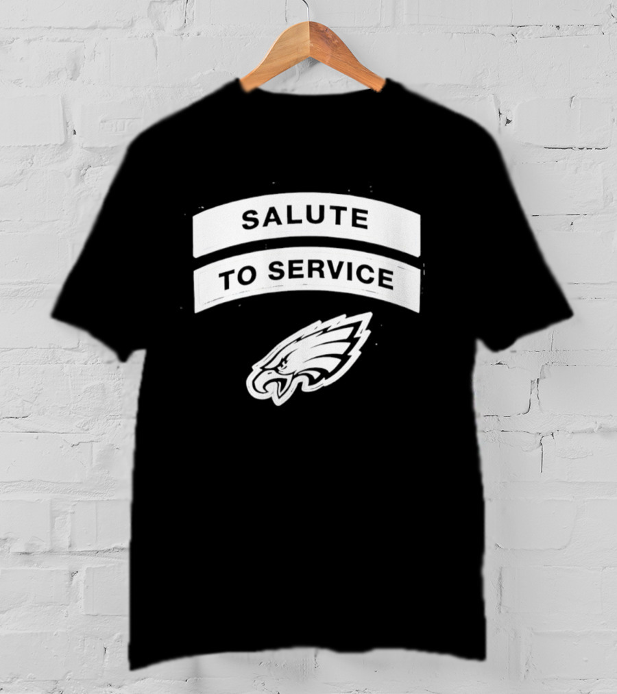 Philadelphia Eagles Salute To Service 2026 T-Shirt