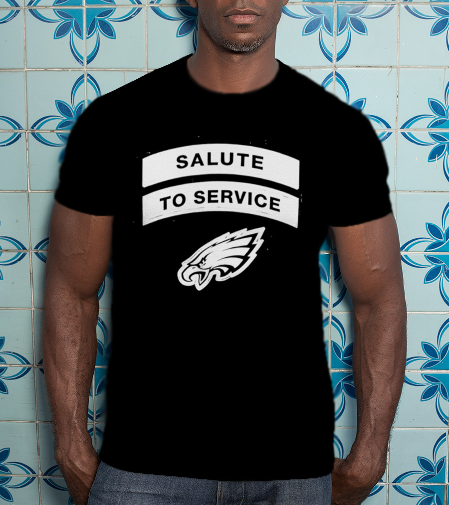 Philadelphia Eagles Salute To Service 2026 T-Shirt