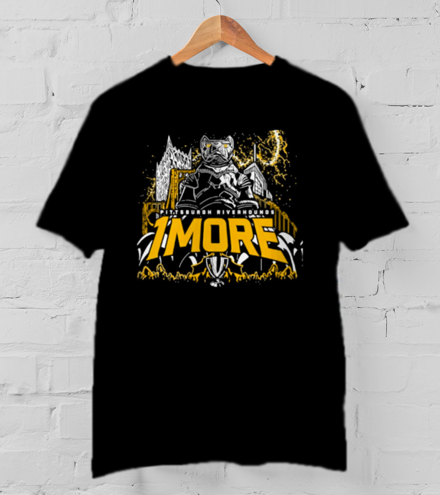 Pittsburgh Riverhounds 1More Trophy Skyline Owl T-Shirt