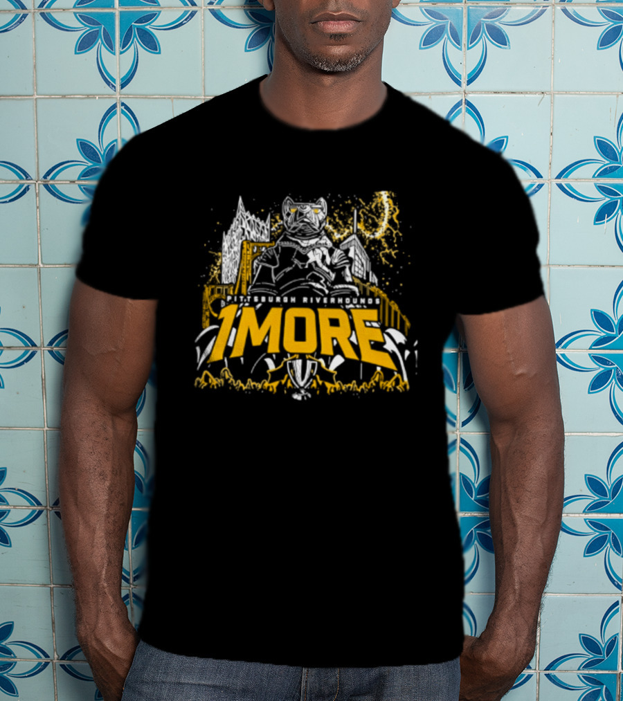 Pittsburgh Riverhounds 1More Trophy Skyline Owl T-Shirt