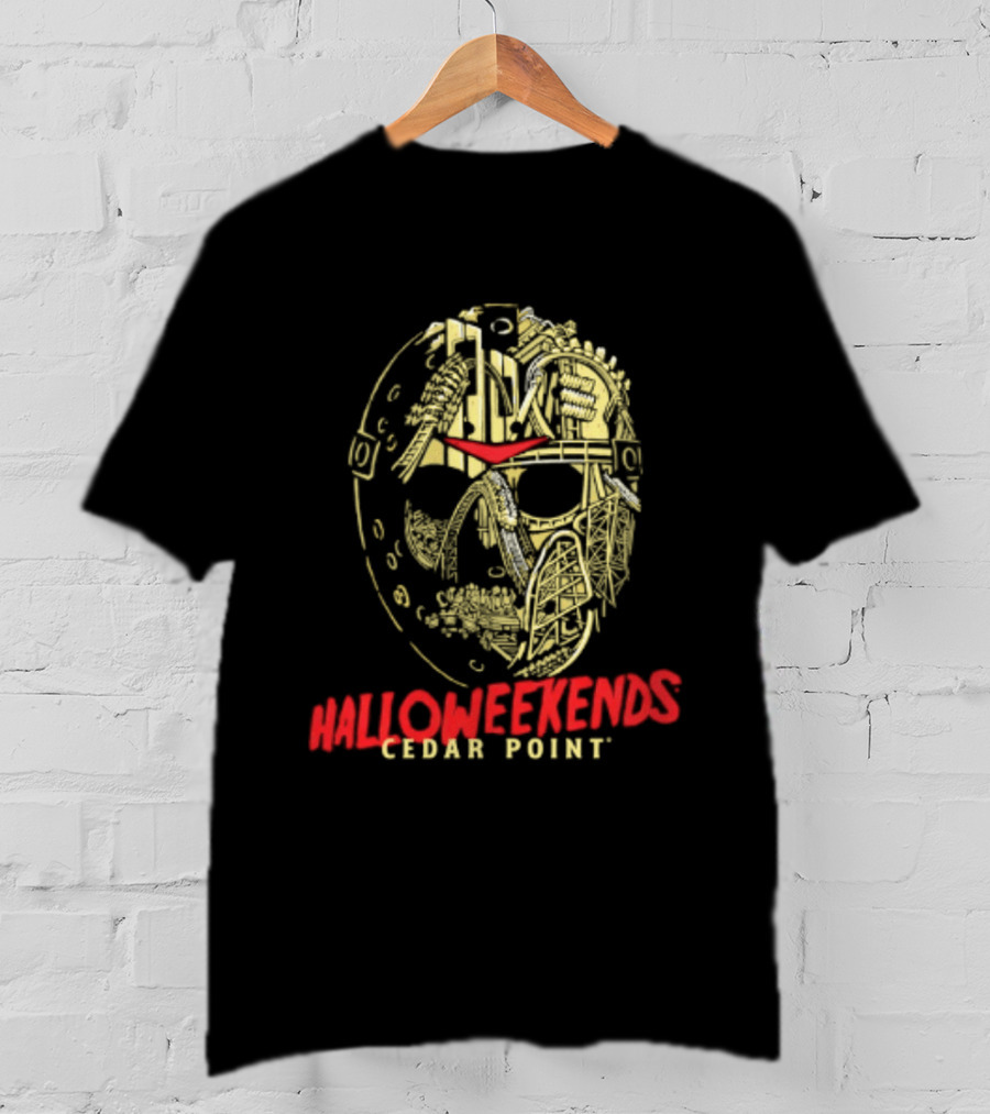 Halloweekends Cedar Point Hockey Mask T-Shirt