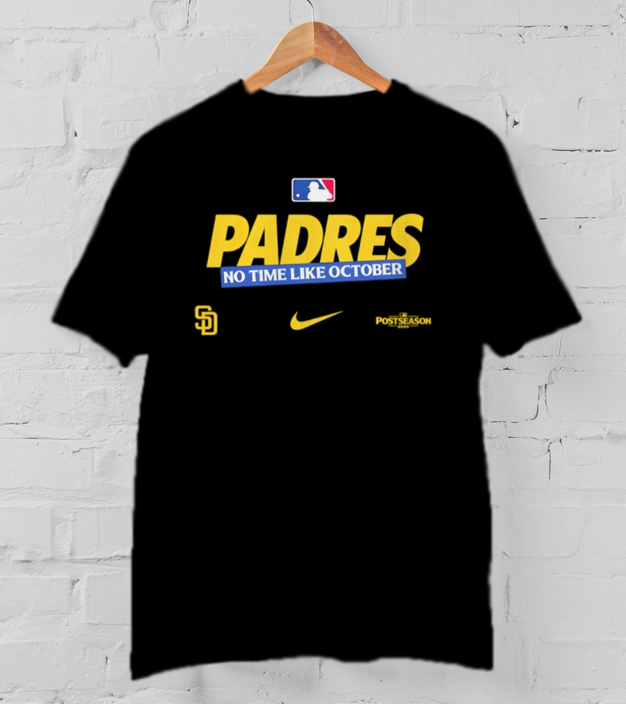 San Diego Padres No Time Like October 2026 MLB Postseason Nike T-Shirt