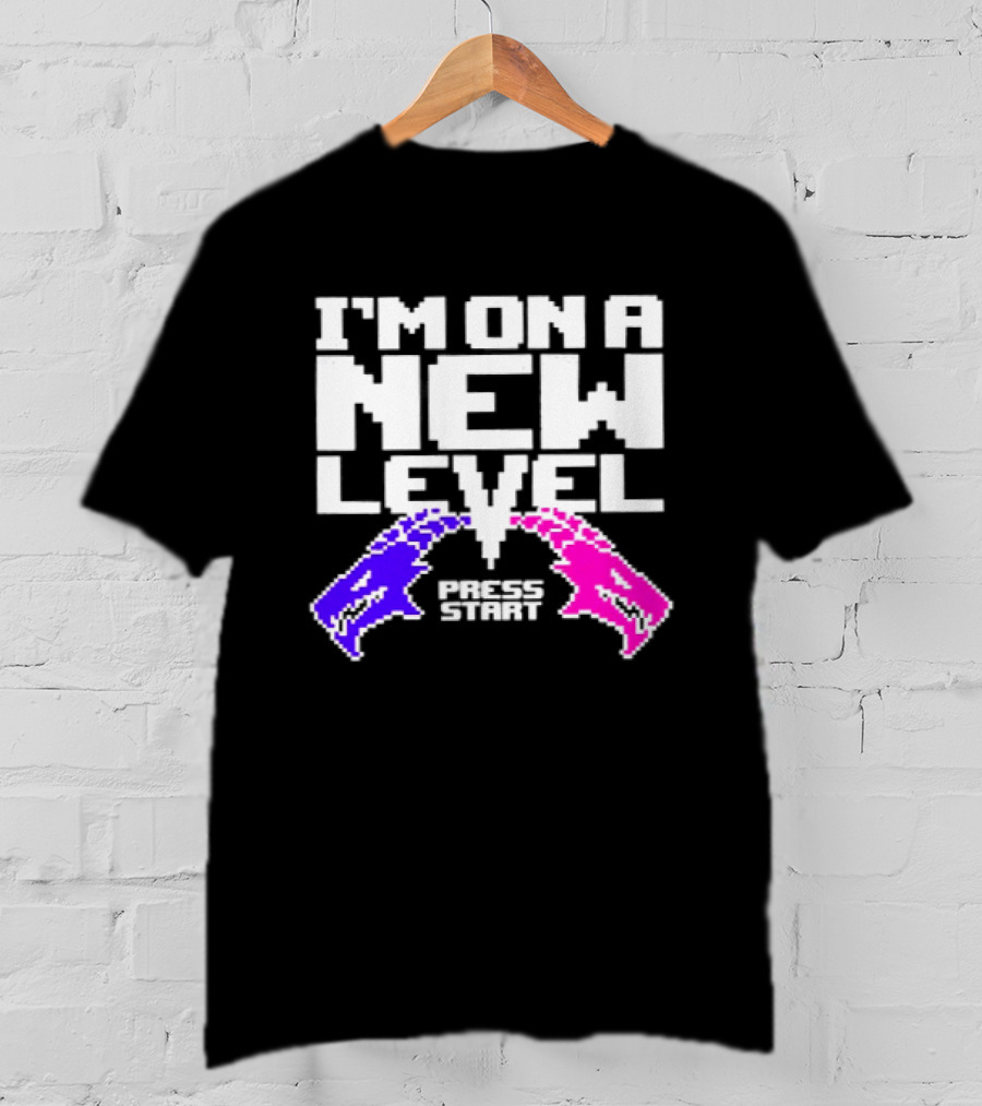 I'm On A New Level Dragons Fight Stuff T-Shirt