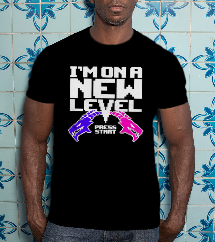 I'm On A New Level Dragons Fight Stuff T-Shirt