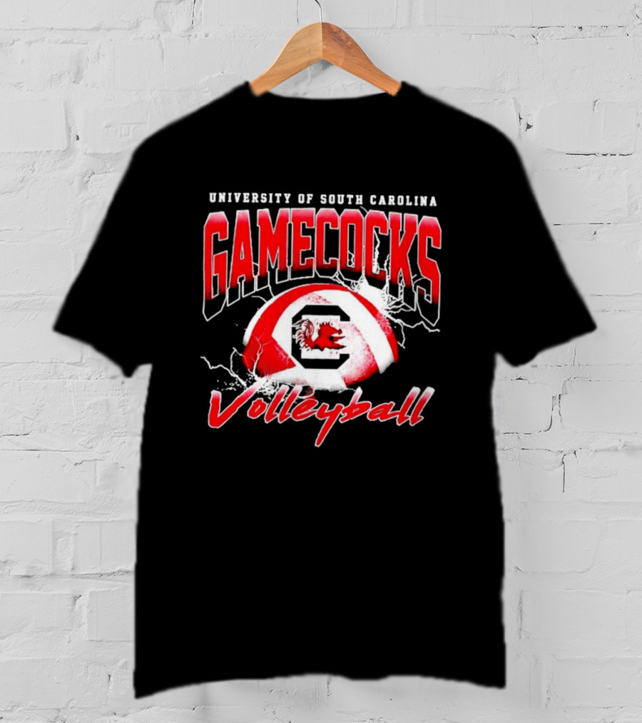 University Of South Carolina Gamecocks Volleyball Team T-Shirt