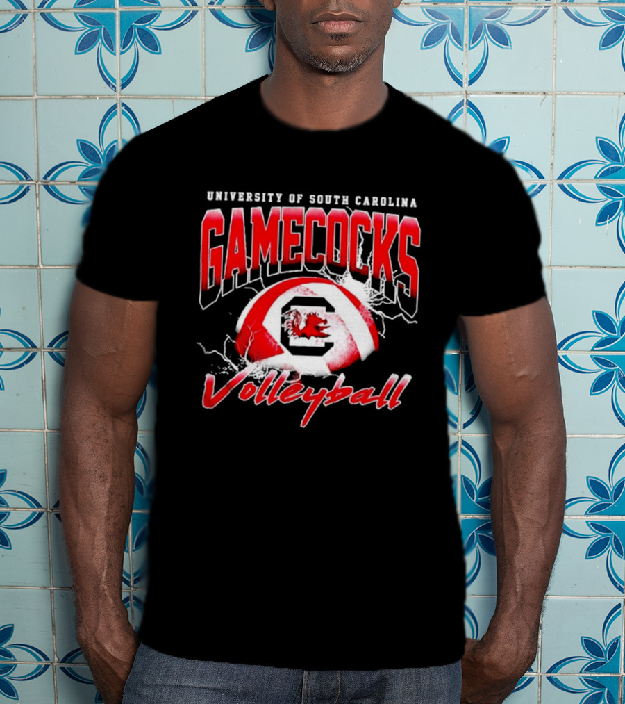 University Of South Carolina Gamecocks Volleyball Team T-Shirt