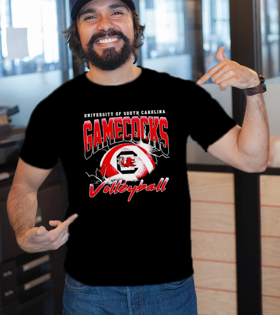 University Of South Carolina Gamecocks Volleyball Team T-Shirt