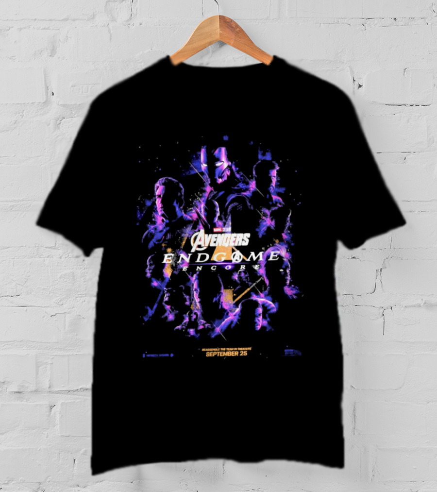 Avengers Endgame Encore Marvel September 25 2026 T-Shirt