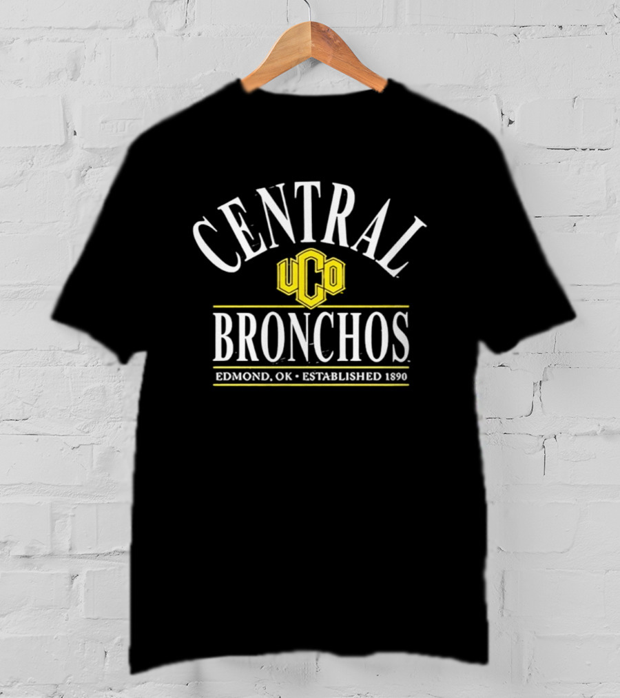 Central UCO Bronchos Edmond OK Established 1890 T-Shirt
