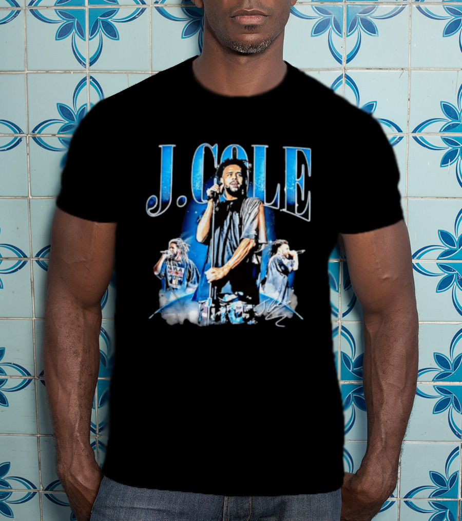 J. Cole Performing Live Dreamville Concert T-Shirt