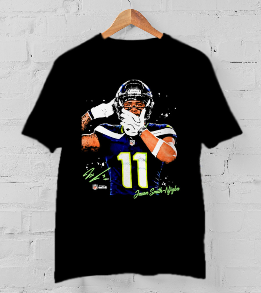 Seattle Seahawks Jaxon Smith Njigba Number 11 T-Shirt