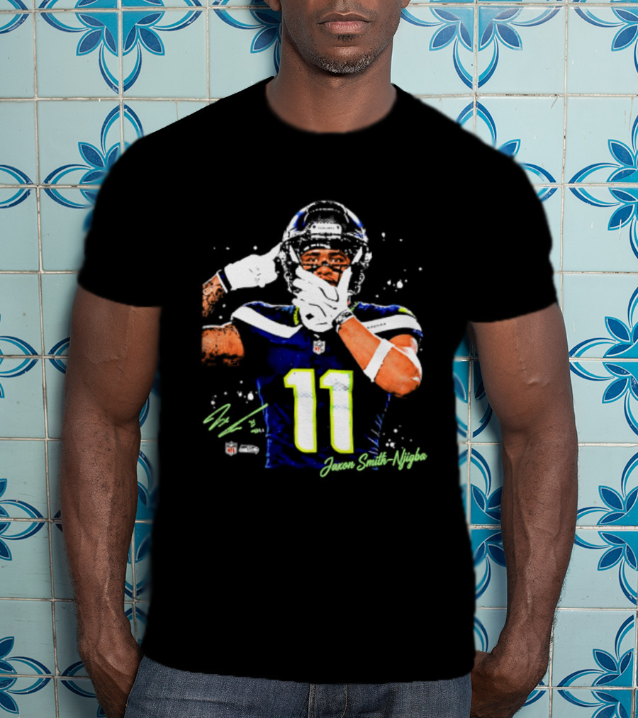Seattle Seahawks Jaxon Smith Njigba Number 11 T-Shirt