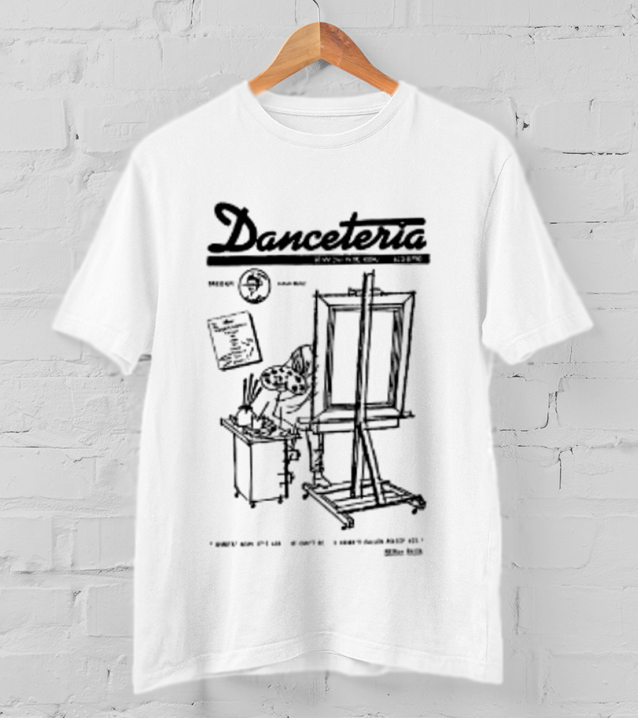 Danceteria Whaddya Mean It's It Can't Be I Haven't Fallen Asleep Yet 2 Sided Vintage Art Scene T-Shirt