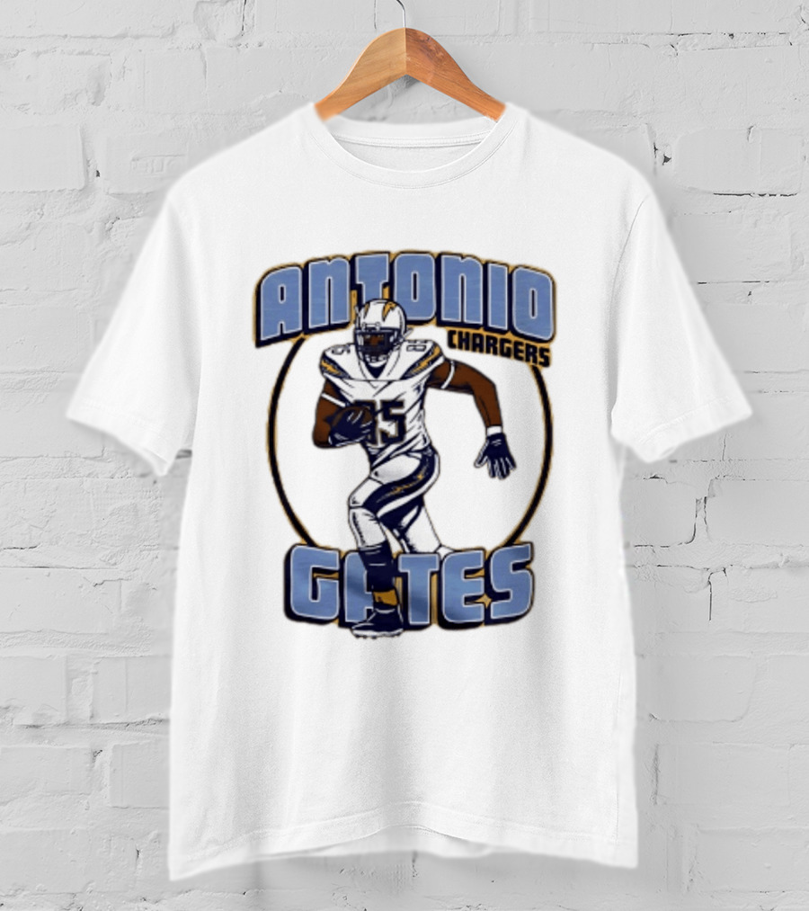 Antonio Gates Chargers Football Player T-Shirt