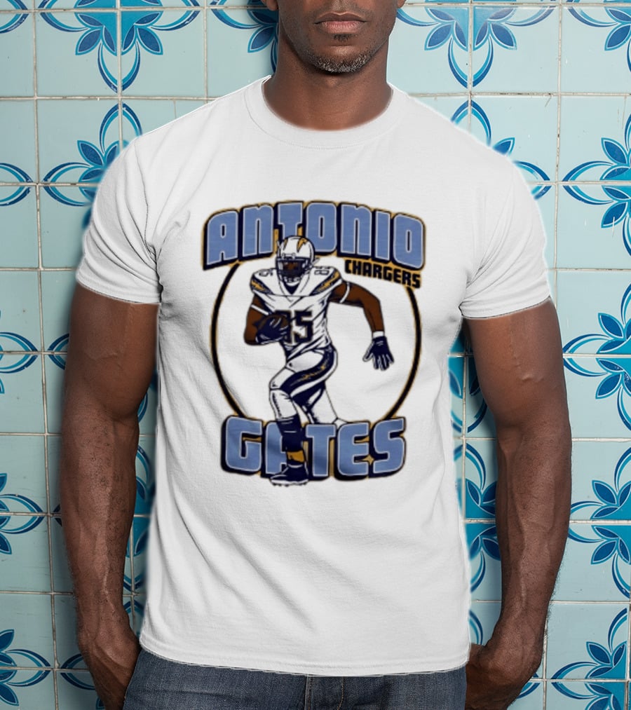 Antonio Gates Chargers Football Player T-Shirt
