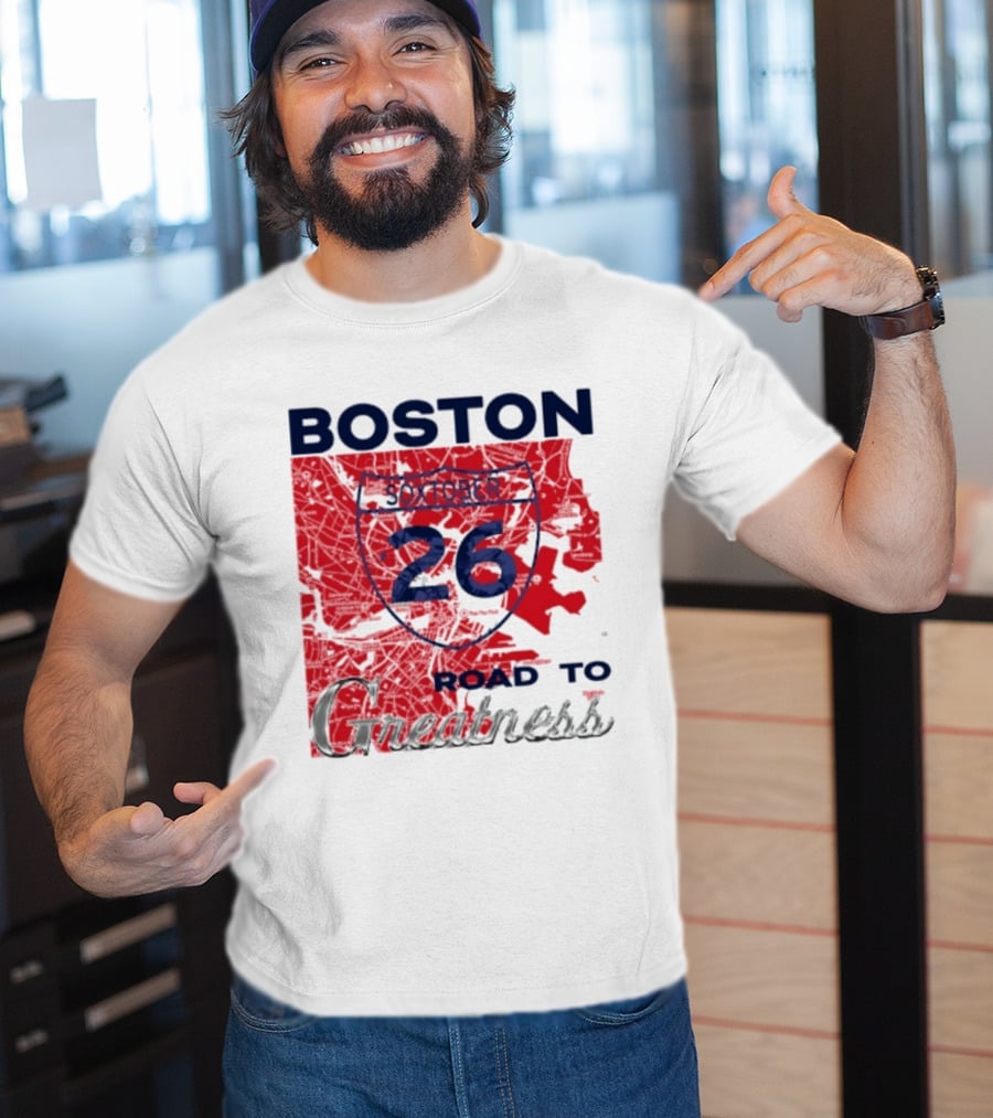 Boston Soxtober 26 Road To Greatness T-Shirt