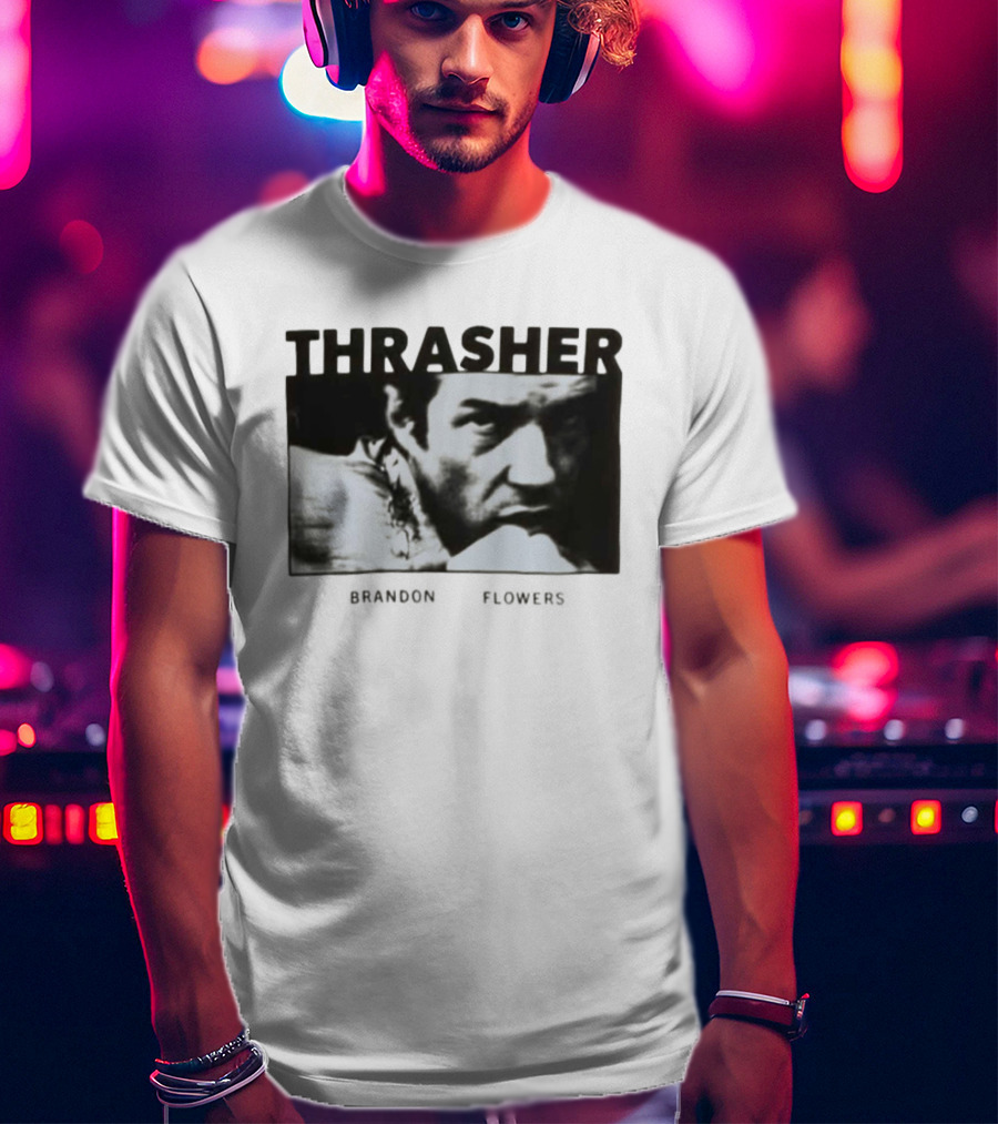 Brandon Flowers Thrasher 2026 Tour Dates T-Shirt