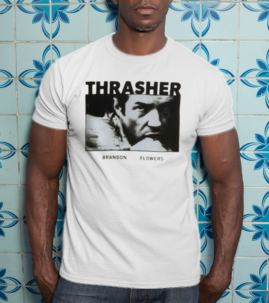 Brandon Flowers Thrasher 2026 Tour Dates T-Shirt
