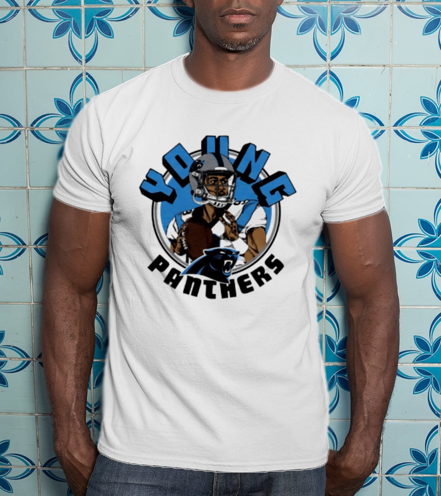 Bryce Young Carolina Panthers Football Star Quarterback T-Shirt