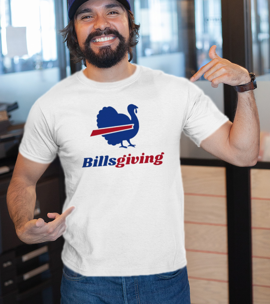 Buffalo Bills Turkey Billsgiving Thanksgiving T-Shirt